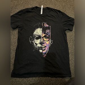 Michael Meyers/Mike Meyers Tshirt // Men’s L // funny Graphic Tee